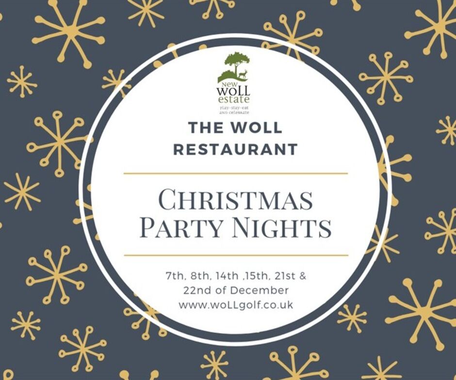 Christmas Party nights at Woll December 2018
